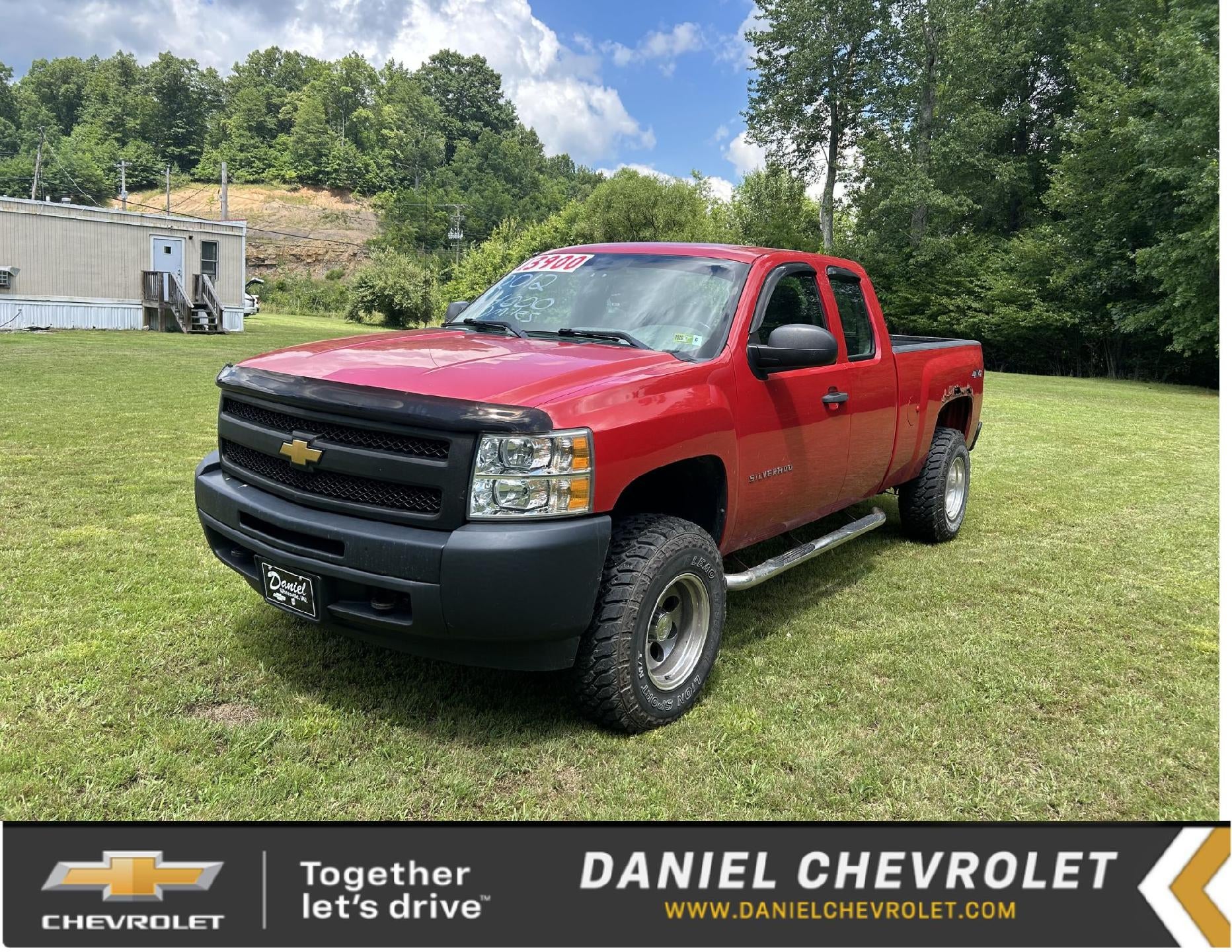 2012 Chevrolet Silverado 1500 Work Truck in Victory Red — front three-quarter view